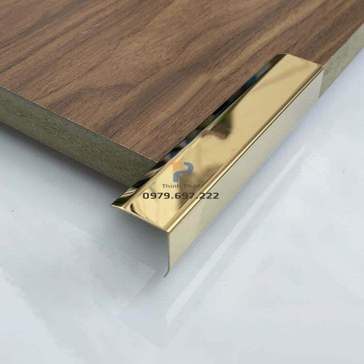Nẹp trang trí inox mạ vàng TP 003 Nẹp trang trí inox mạ vàng TP 003