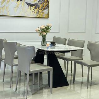 Bàn ăn inox mạ vàng TP 033 Bàn ăn inox mạ vàng TP 033