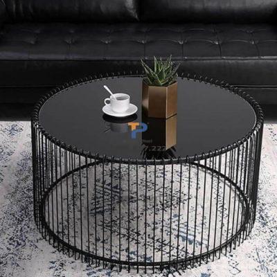 Bàn trà sofa inox mạ vàng TP 004 Bàn trà sofa inox mạ vàng TP 004