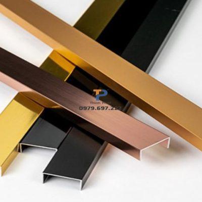 Nẹp trang trí inox mạ vàng TP 023 Nẹp trang trí inox mạ vàng TP 023
