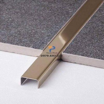 Nẹp trang trí inox mạ vàng TP 026 Nẹp trang trí inox mạ vàng TP 026