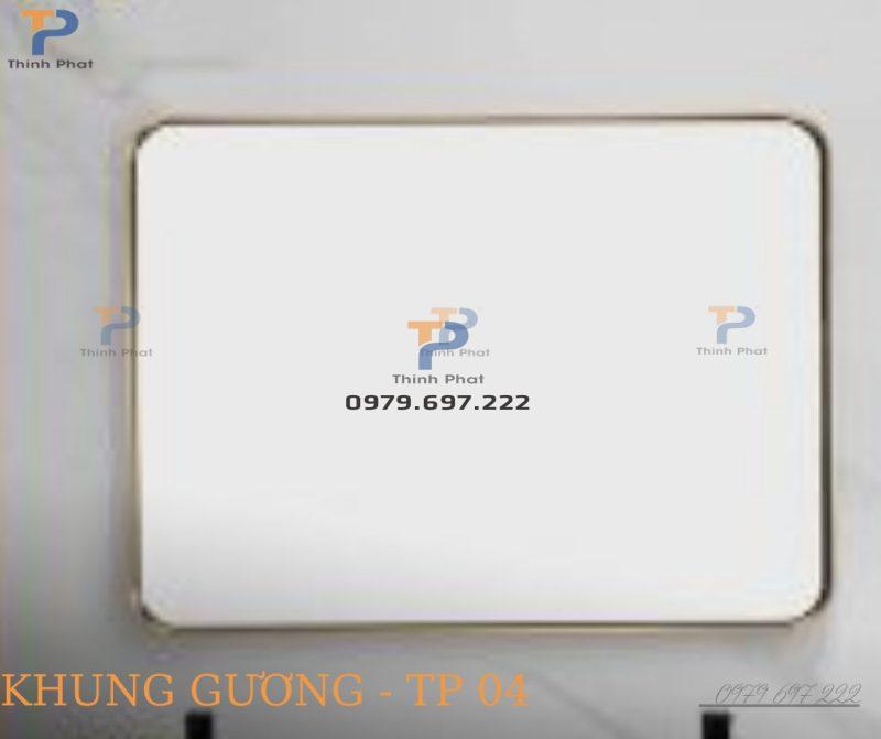 Gương inox mạ vàng TP 009